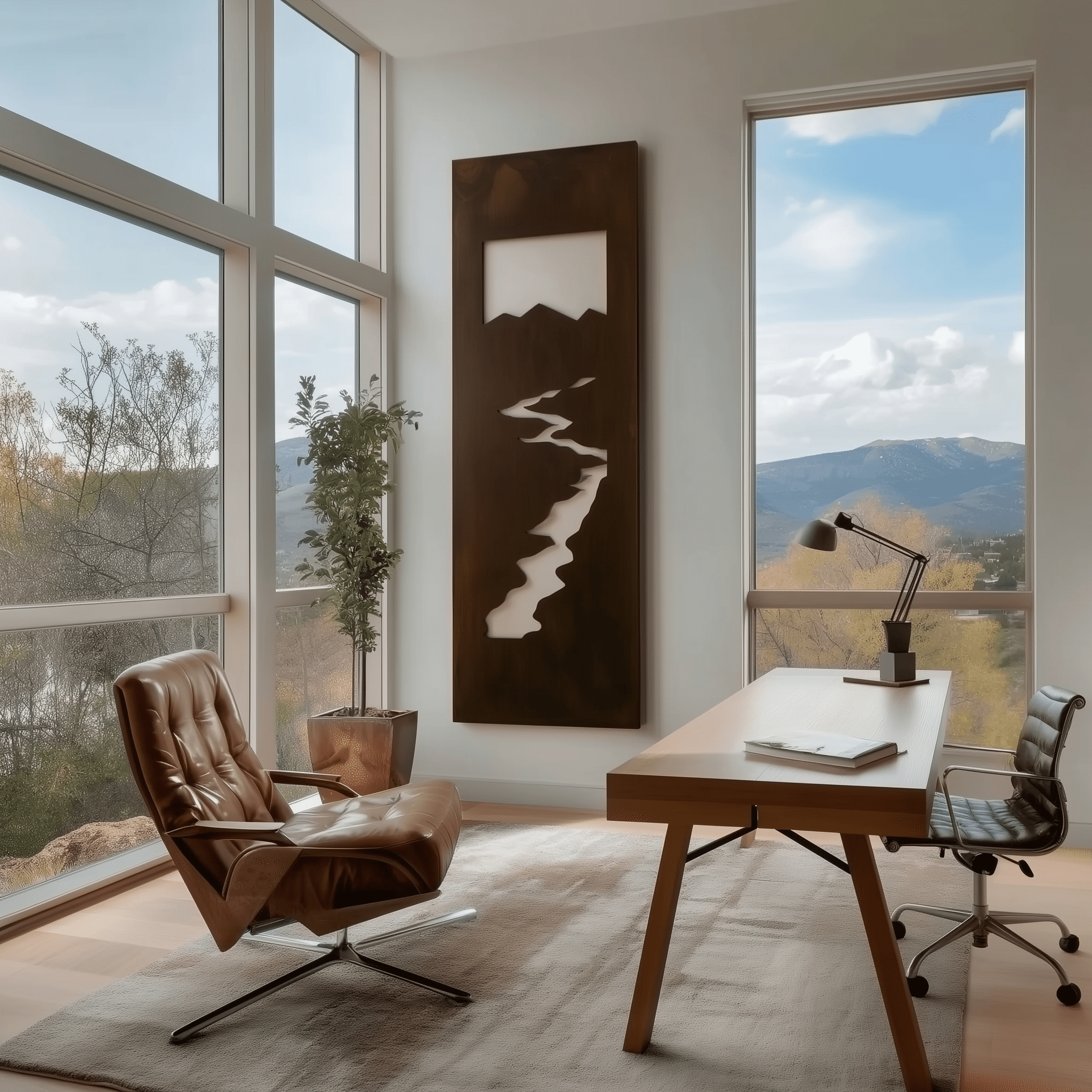 The Meander - Metal Wall Art - Benton Lane Home - Anthem Classic