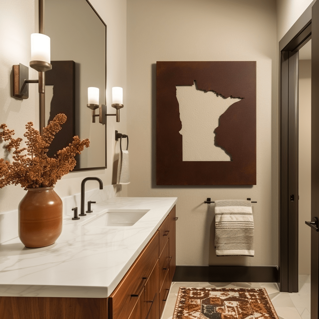 The Minnesota - Metal Wall Art - Benton Lane Home - Anthem Classic