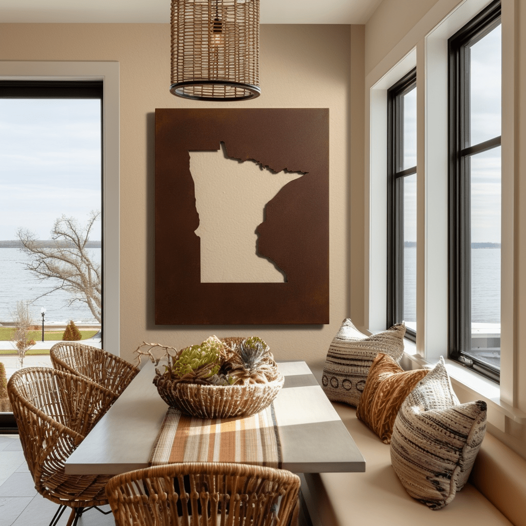 The Minnesota - Metal Wall Art - Benton Lane Home - Anthem Classic