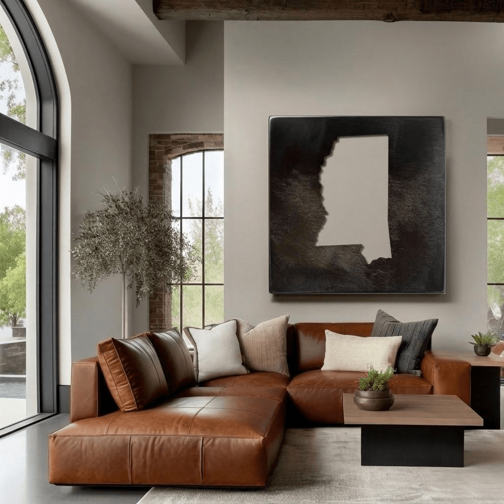 The Mississippi - Metal Wall Art - Benton Lane Home - Anthem Classic