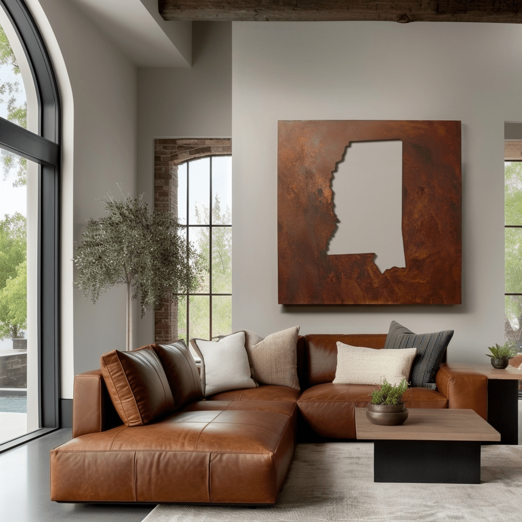 The Mississippi - Metal Wall Art - Benton Lane Home - Anthem Classic