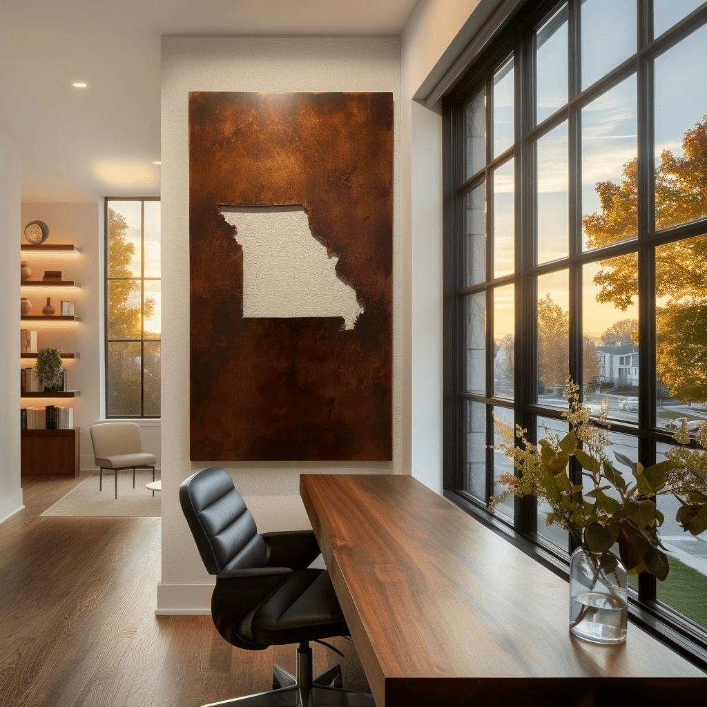 The Missouri - Metal Wall Art - Benton Lane Home - Anthem Classic