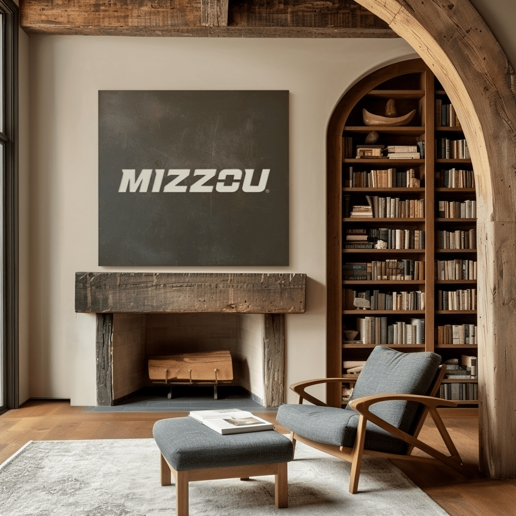 The Mizzou - Metal Wall Art - Square Slate - Benton Lane Home - Anthem Classic