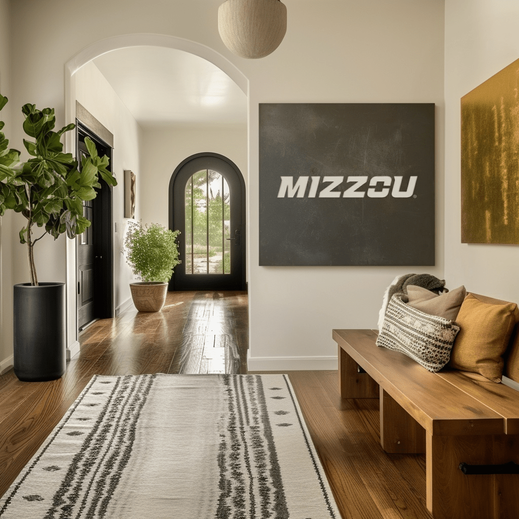 The Mizzou - Metal Wall Art - Square Slate - Benton Lane Home - Anthem Classic