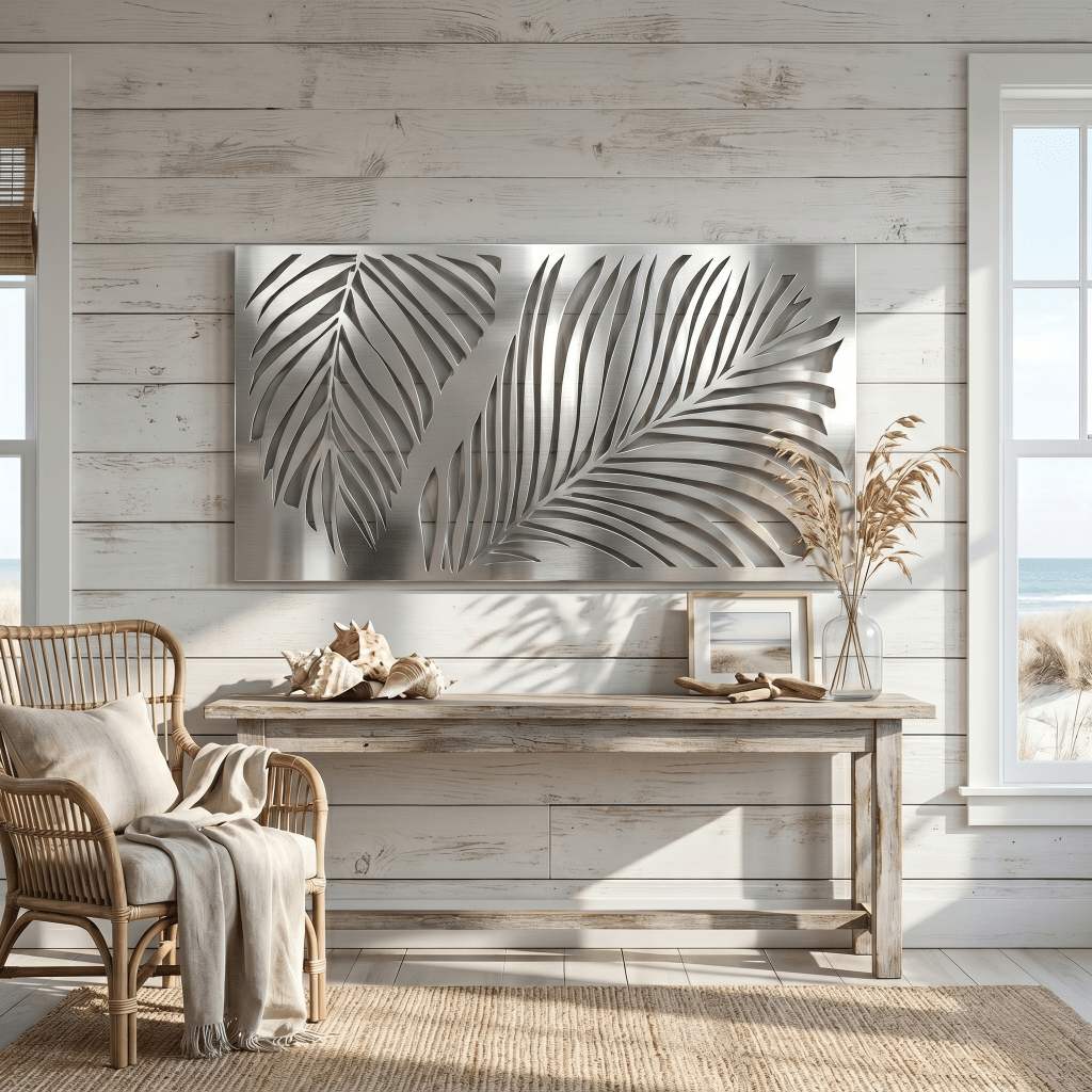 The Monolith Palm - Metal Wall Art - Benton Lane Home - Carbon Designs