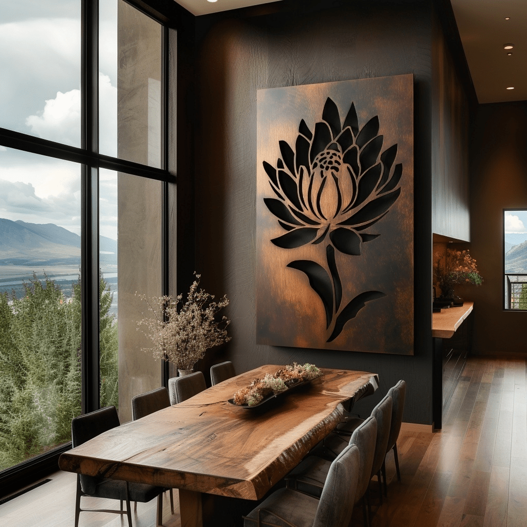 The Montana Bitterroot - Metal Wall Art - Benton Lane Home - Anthem Classic