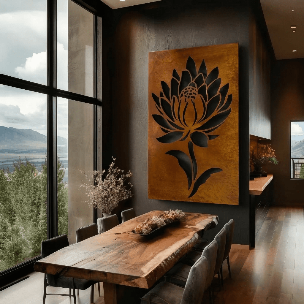 The Montana Bitterroot - Metal Wall Art - Benton Lane Home - Anthem Classic