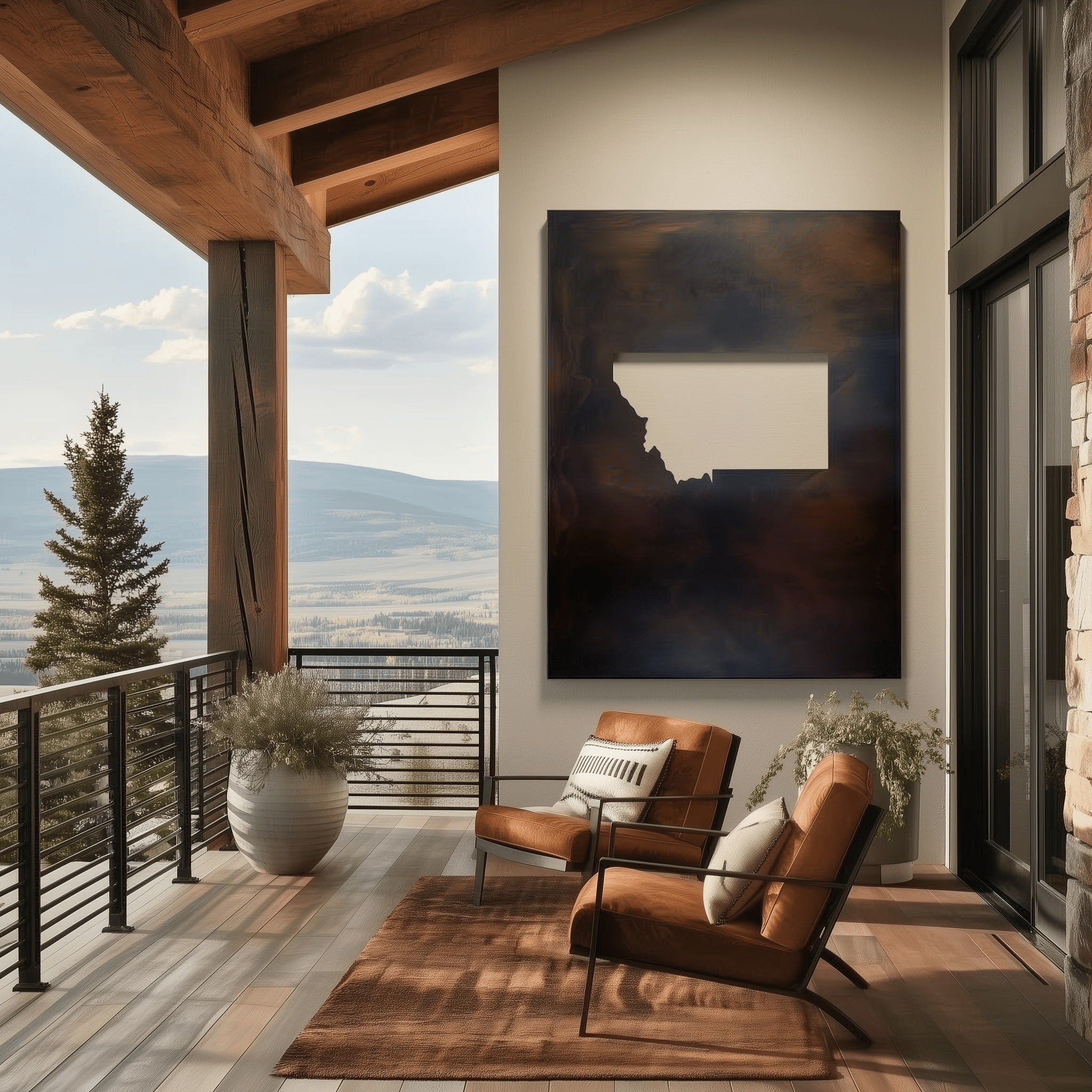 The Montana - Metal Wall Art - Benton Lane Home - Anthem Classic