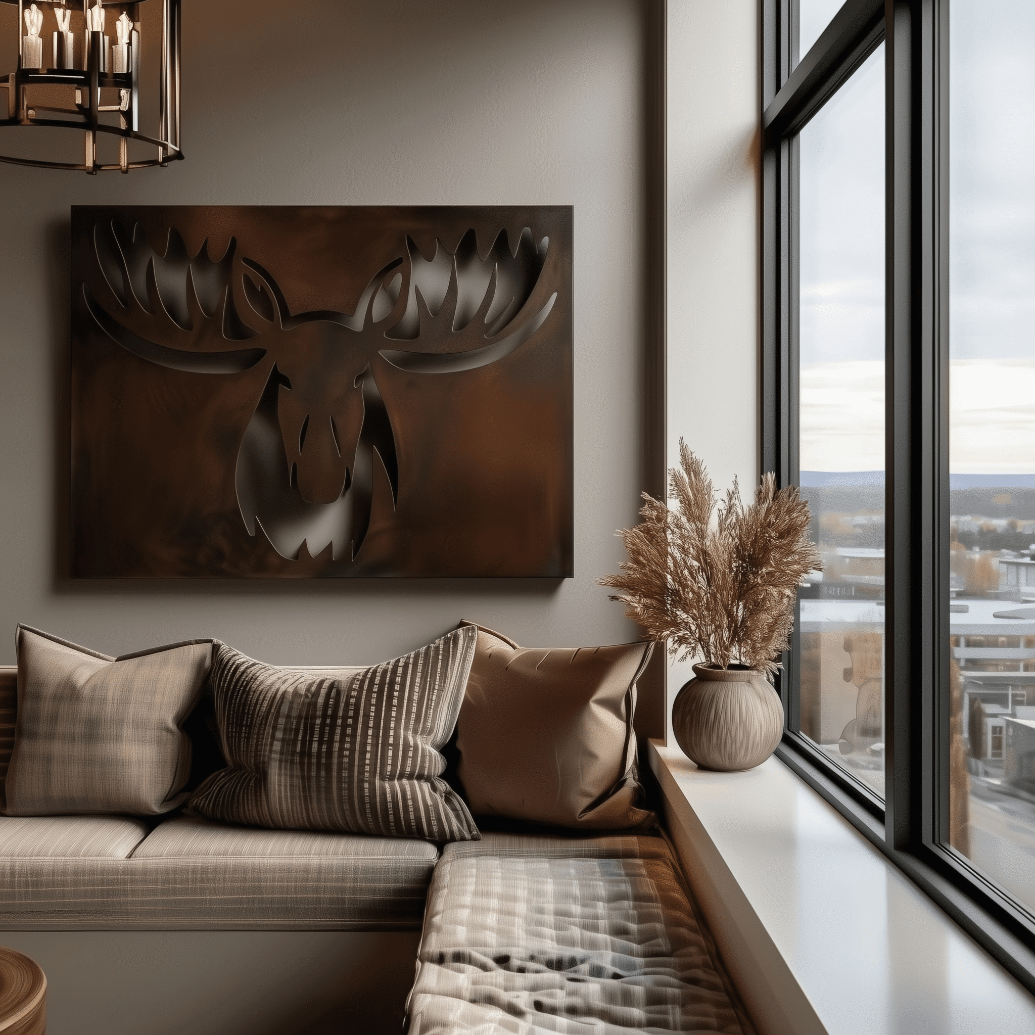 The Moose - Metal Wall Art - Benton Lane Home - Anthem Classic