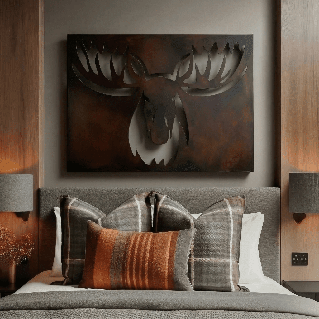 The Moose - Metal Wall Art - Benton Lane Home - Anthem Classic