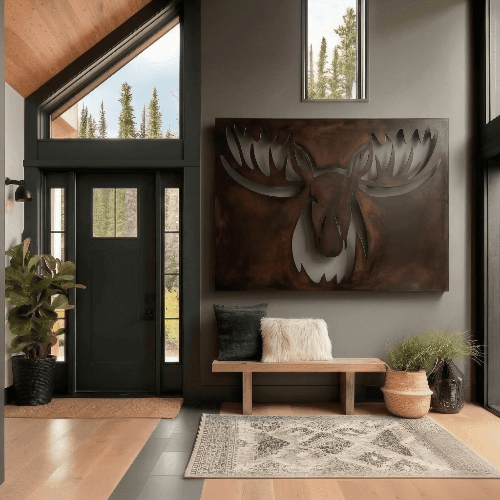 The Moose - Metal Wall Art - Benton Lane Home - Anthem Classic