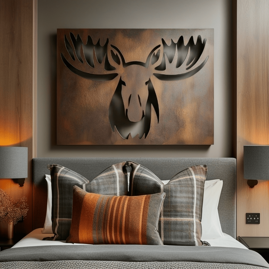 The Moose - Metal Wall Art - Benton Lane Home - Anthem Classic