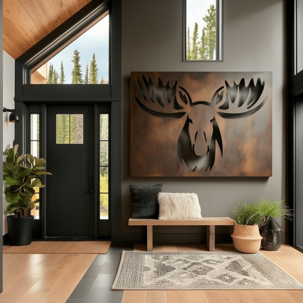 The Moose - Metal Wall Art - Benton Lane Home - Anthem Classic