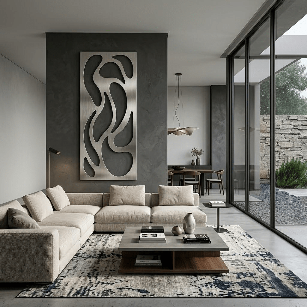 The Motion - Metal Wall Art - Benton Lane Home - Carbon Designs