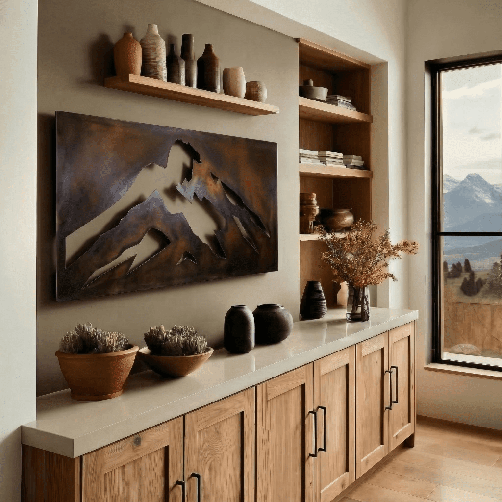 The Mount Baker - Metal Wall Art - Benton Lane Home - Anthem Classic