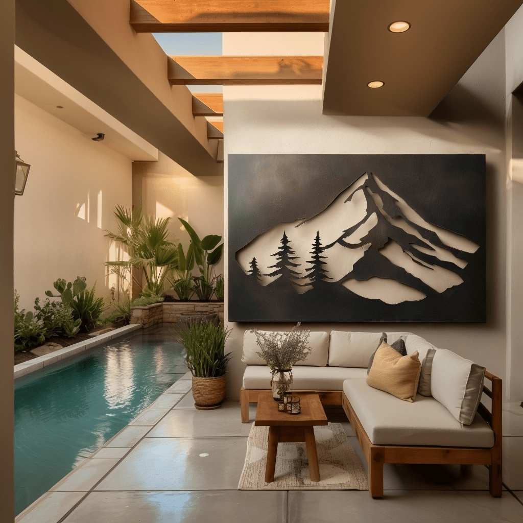 The Mount Hood - Metal Wall Art - Benton Lane Home - Anthem Classic