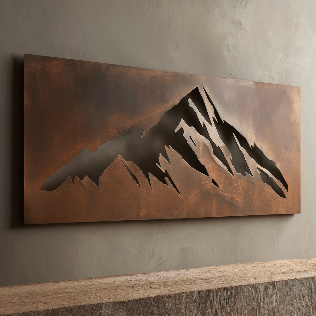 The Mount McKinley - Metal Wall Art - Benton Lane Home - Anthem Classic
