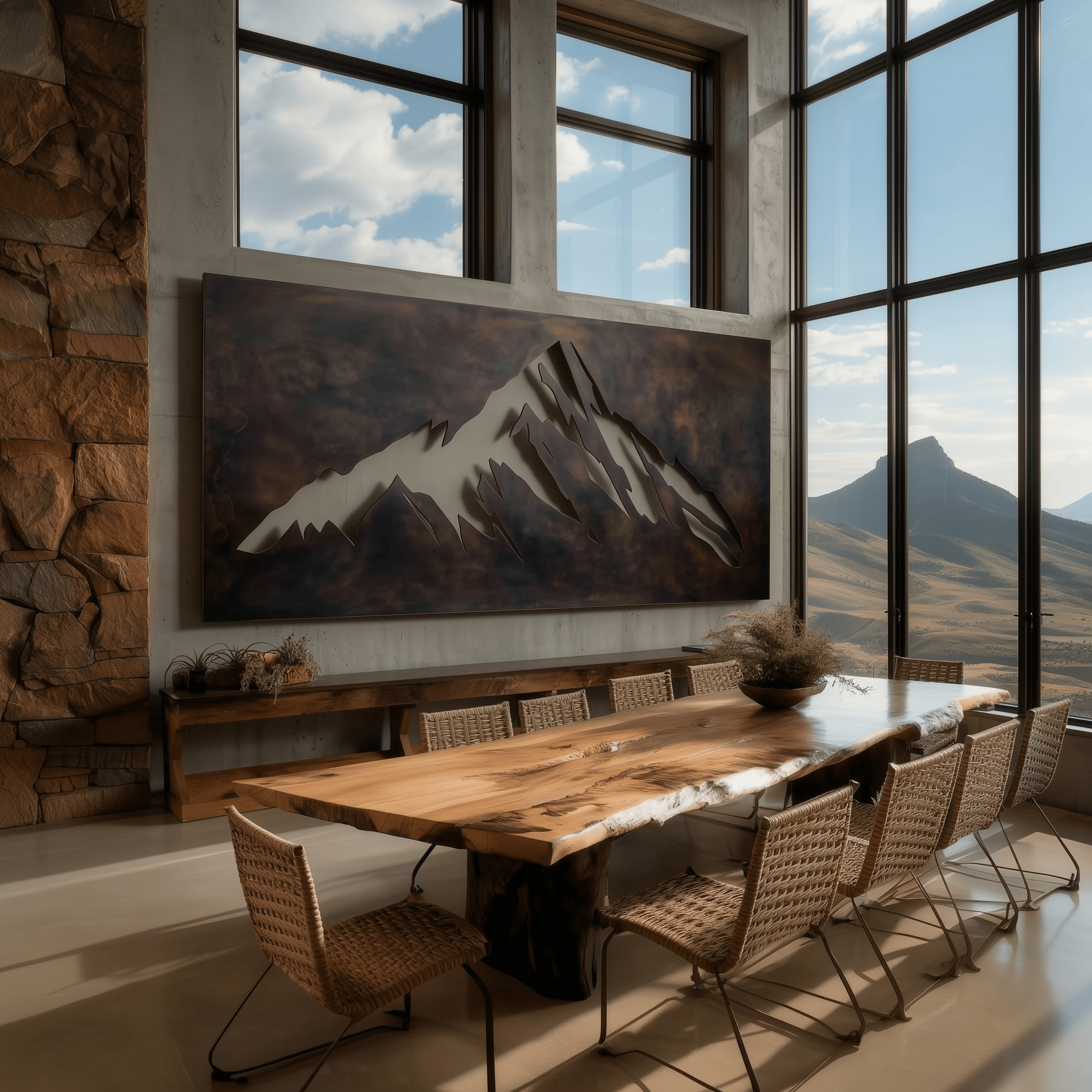 The Mount McKinley - Metal Wall Art - Benton Lane Home - Anthem Classic