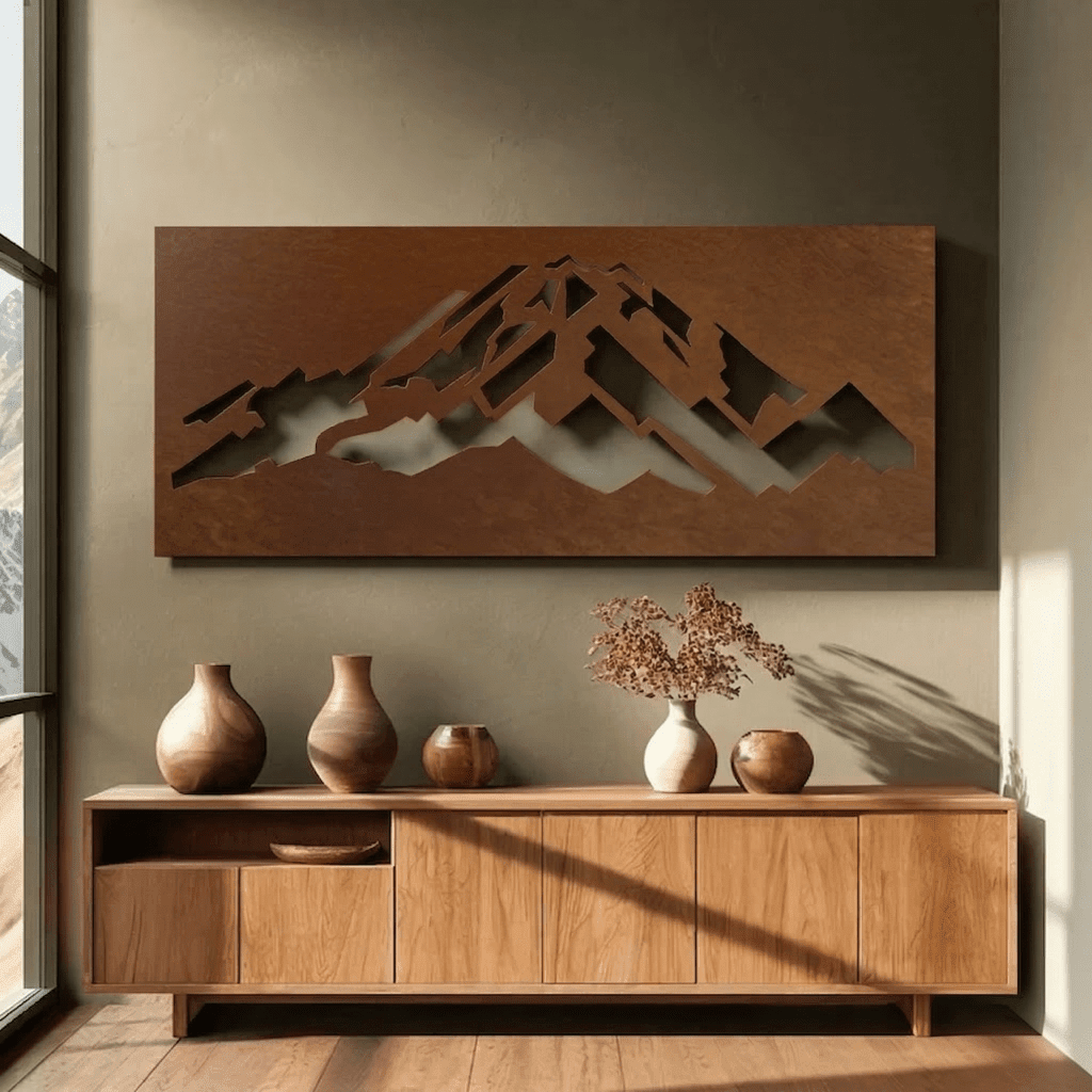 The Mount Rainier - Metal Wall Art - Benton Lane Home - Anthem Classic