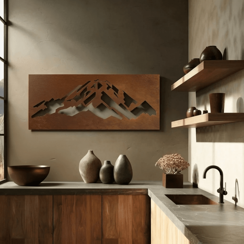 The Mount Rainier - Metal Wall Art - Benton Lane Home - Anthem Classic