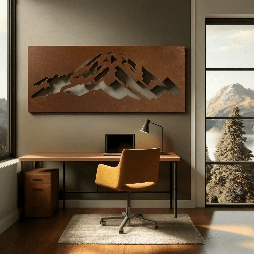 The Mount Rainier - Metal Wall Art - Benton Lane Home - Anthem Classic