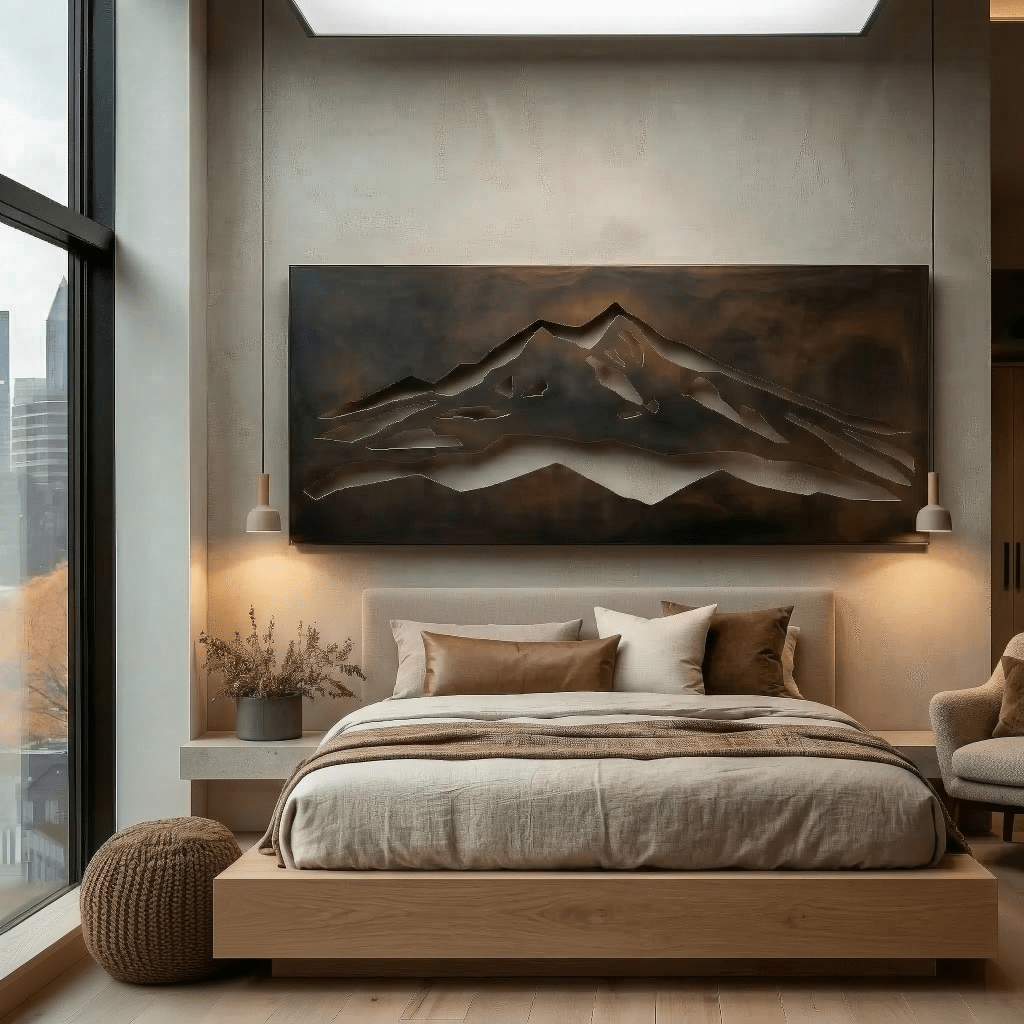 The Mount Shasta - Metal Wall Art - Benton Lane Home - Anthem Classic