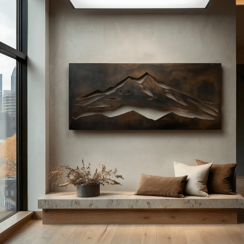 The Mount Shasta - Metal Wall Art - Benton Lane Home - Anthem Classic
