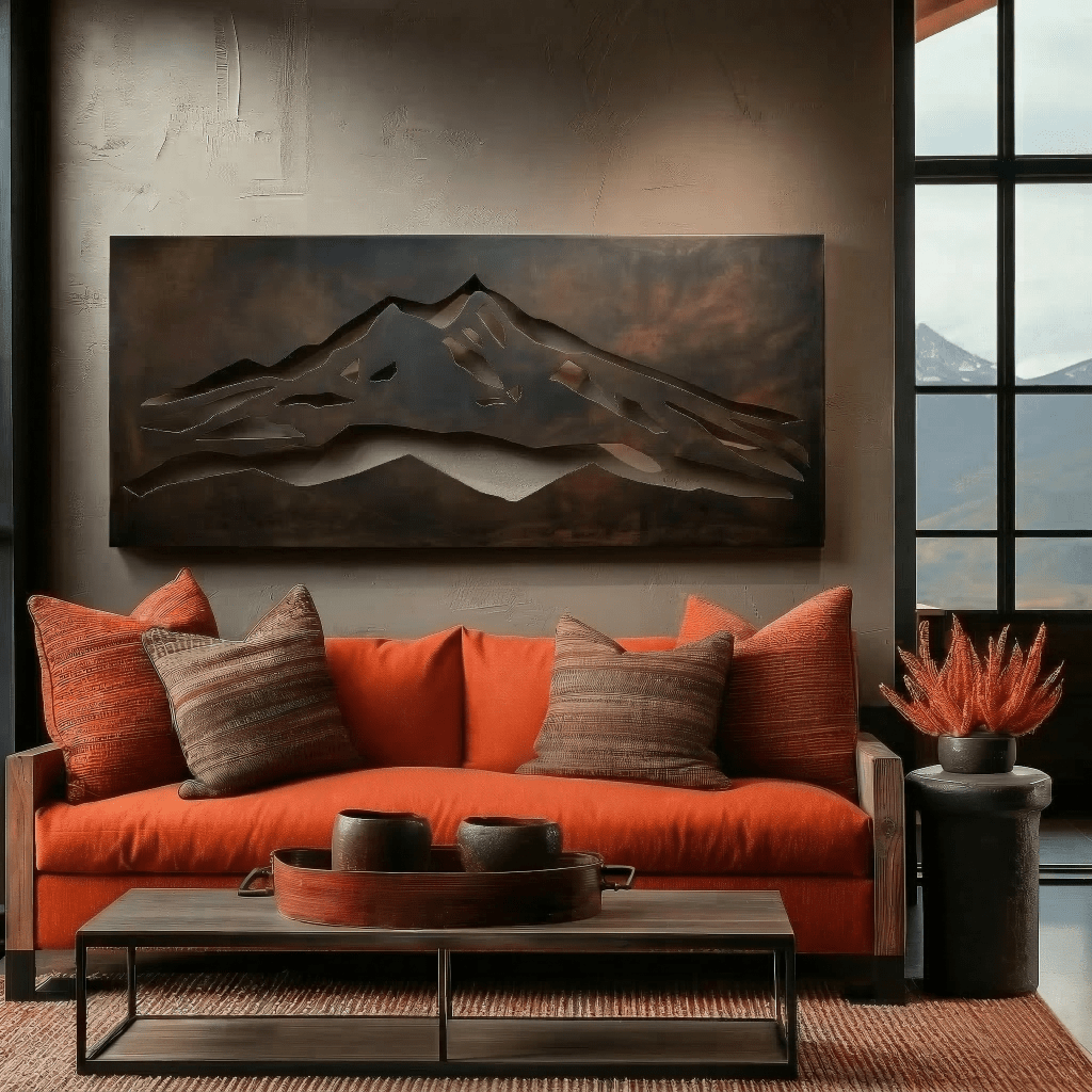 The Mount Shasta - Metal Wall Art - Benton Lane Home - Anthem Classic