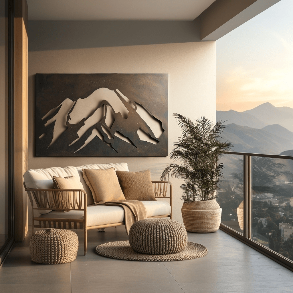 The Mount St. Helens - Metal Wall Art - Benton Lane Home - Anthem Classic