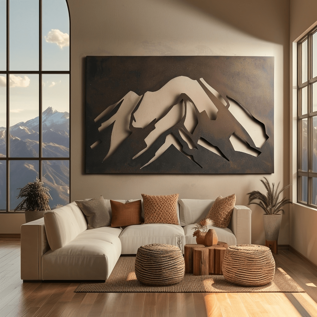 The Mount St. Helens - Metal Wall Art - Benton Lane Home - Anthem Classic