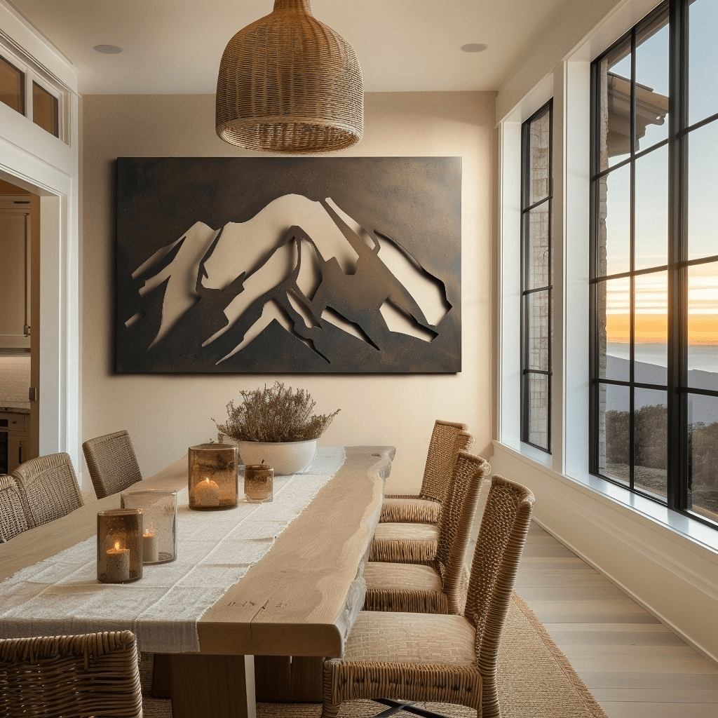 The Mount St. Helens - Metal Wall Art - Benton Lane Home - Anthem Classic