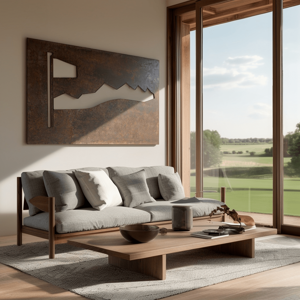 The Mountain Green - Metal Wall Art - Benton Lane Home - Anthem Classic