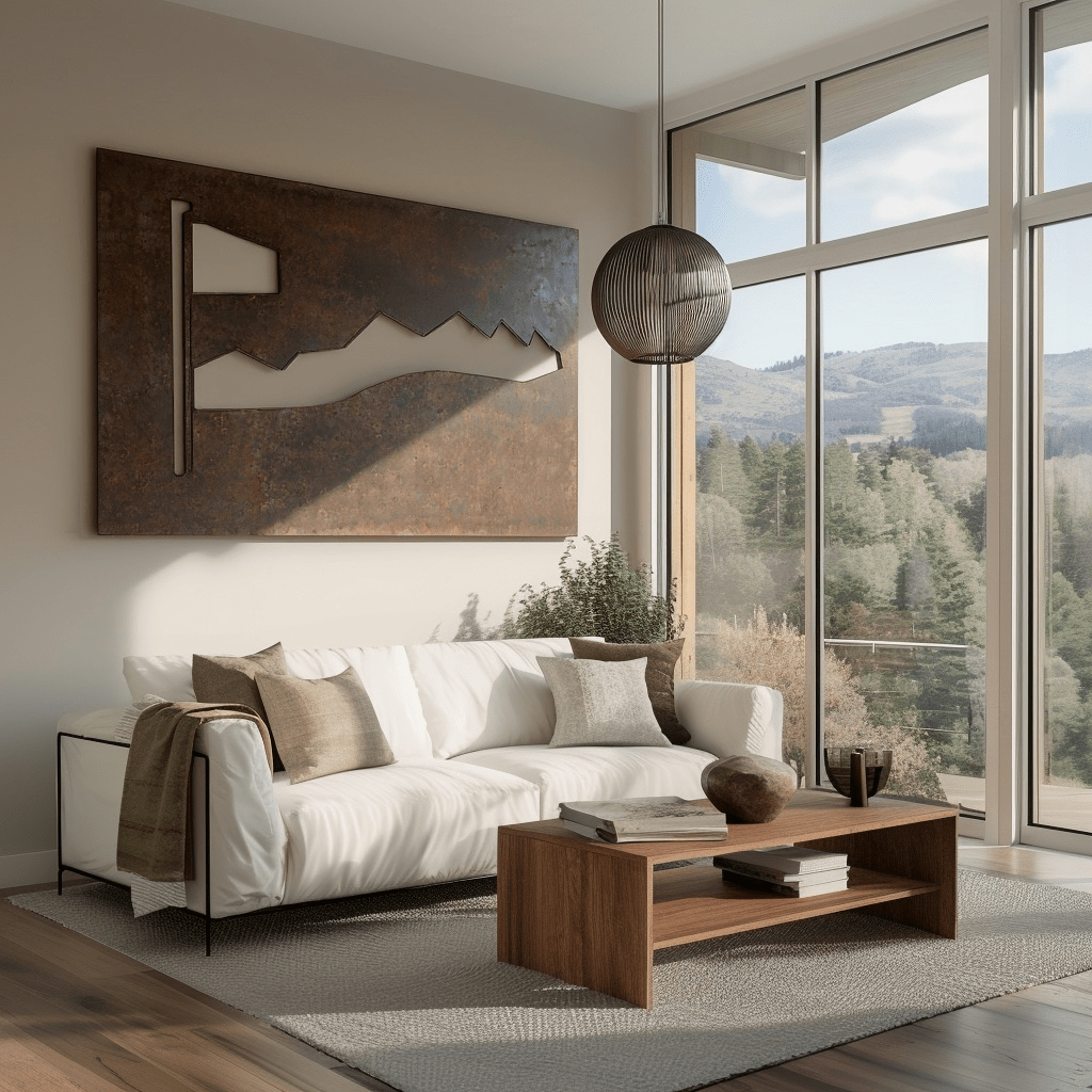 The Mountain Green - Metal Wall Art - Benton Lane Home - Anthem Classic