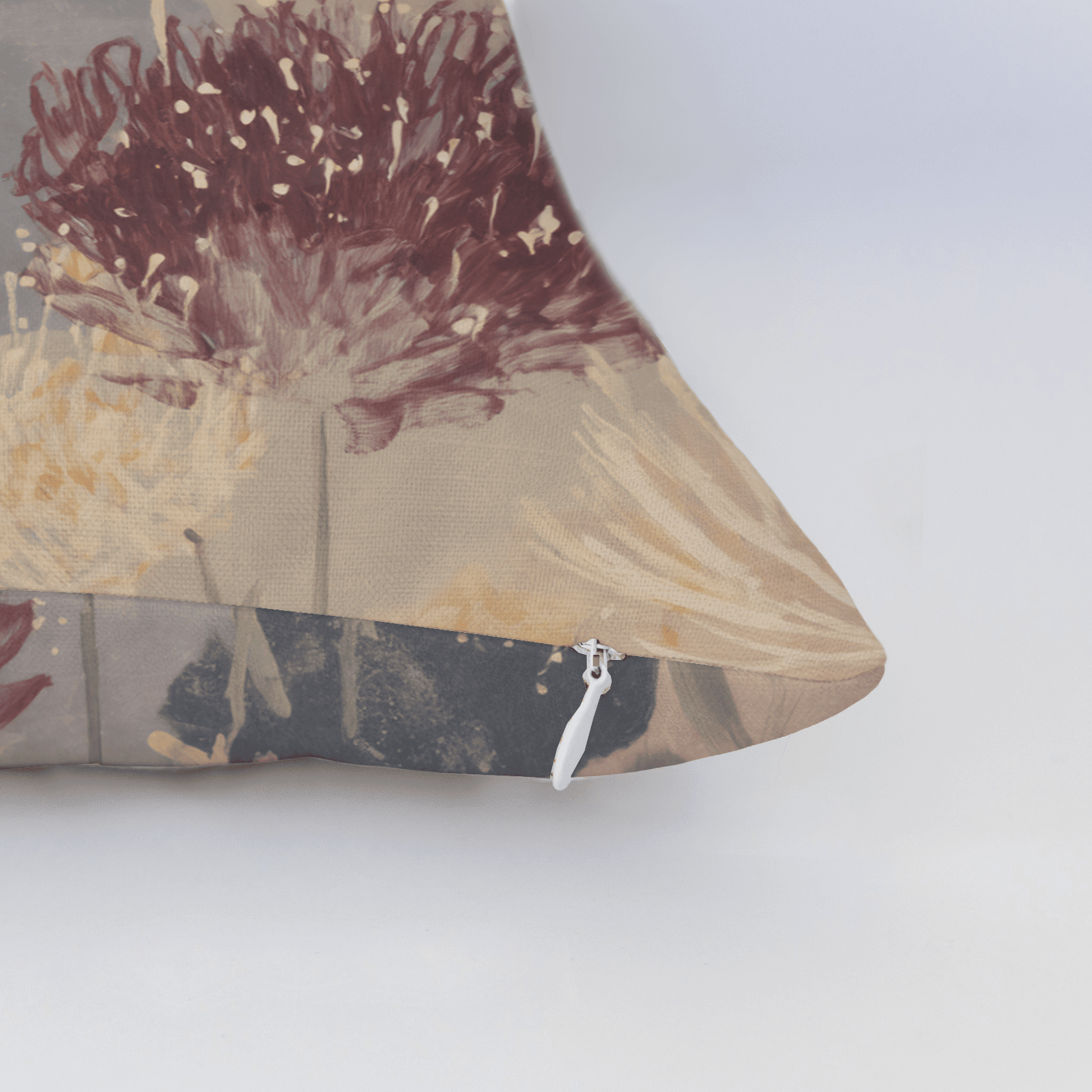 The Muted Meadow Throw Pillow - Benton Lane Home - Lemon Park