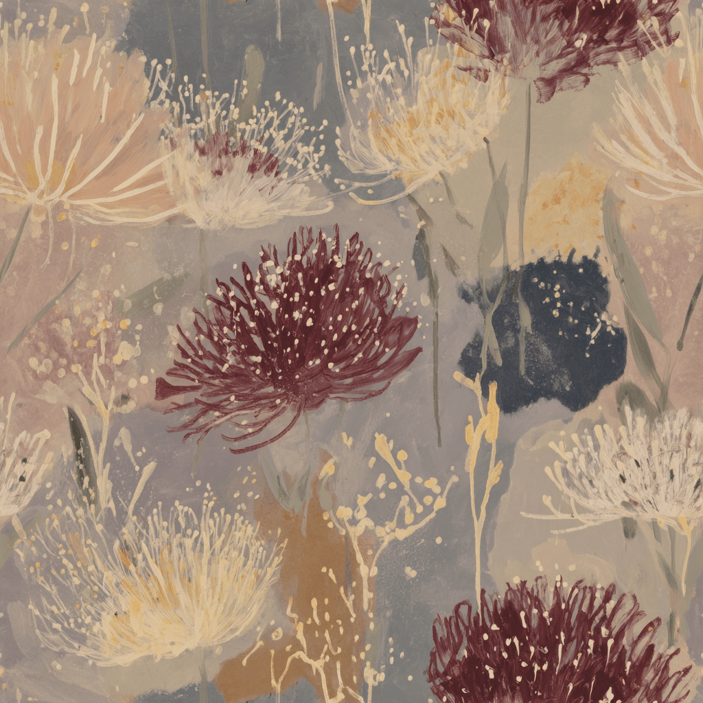 The Muted Meadow Wallpaper - Benton Lane Home - Lemon Park