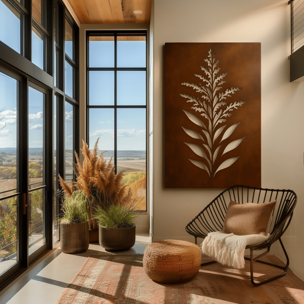 The Nebraska Goldenrod - Metal Wall Art - Benton Lane Home - Anthem Classic