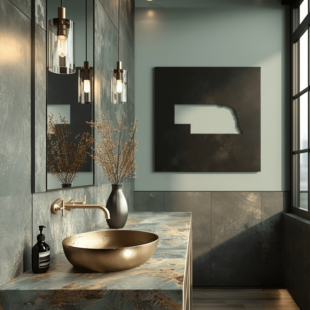 The Nebraska - Metal Wall Art - Benton Lane Home - Anthem Classic