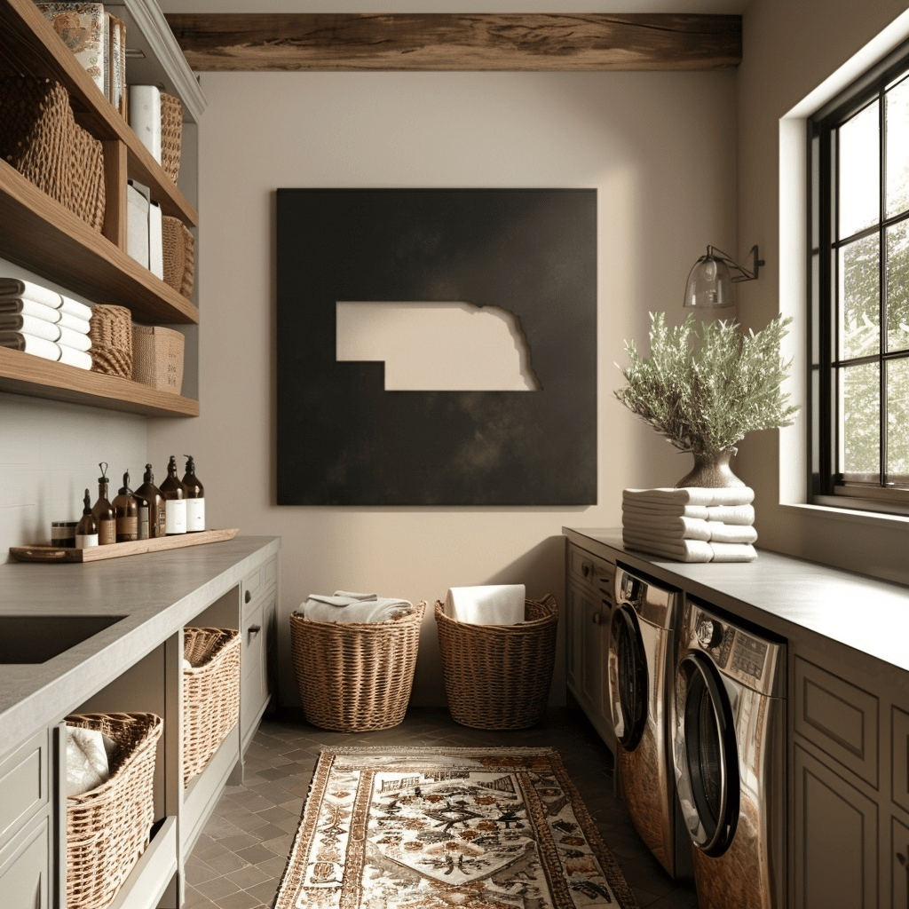 The Nebraska - Metal Wall Art - Benton Lane Home - Anthem Classic