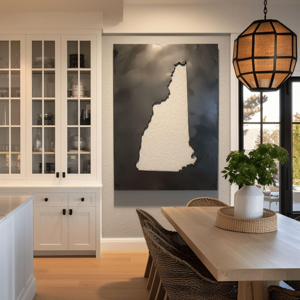 The New Hampshire - Metal Wall Art - Benton Lane Home - Anthem Classic