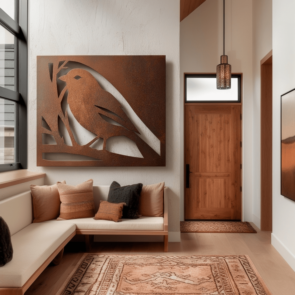 The New Hampshire Purple Finch - Metal Wall Art - Benton Lane Home - Anthem Classic