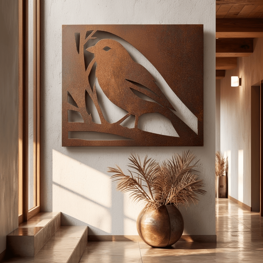 The New Hampshire Purple Finch - Metal Wall Art - Benton Lane Home - Anthem Classic