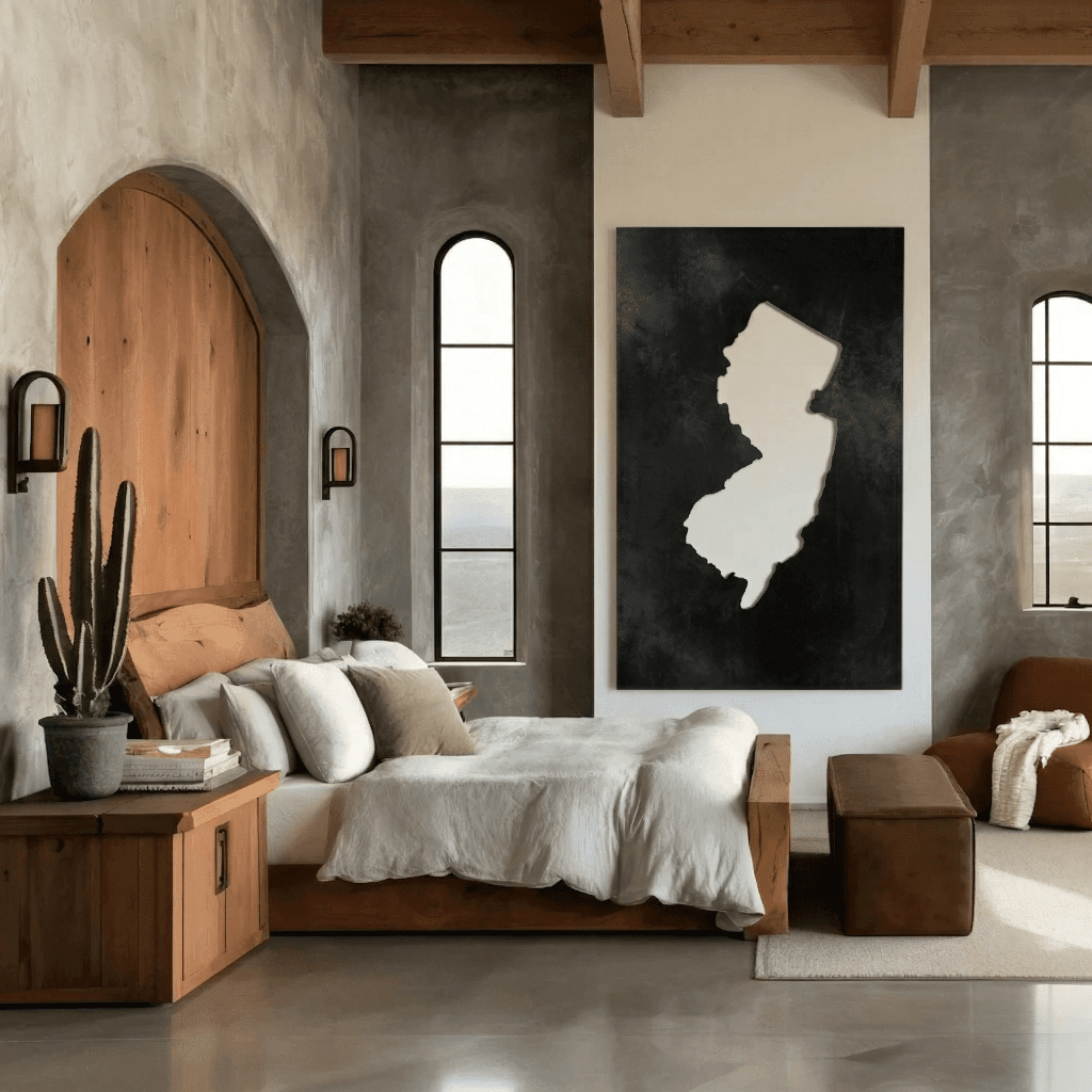 The New Jersey - Metal Wall Art - Benton Lane Home - Anthem Classic