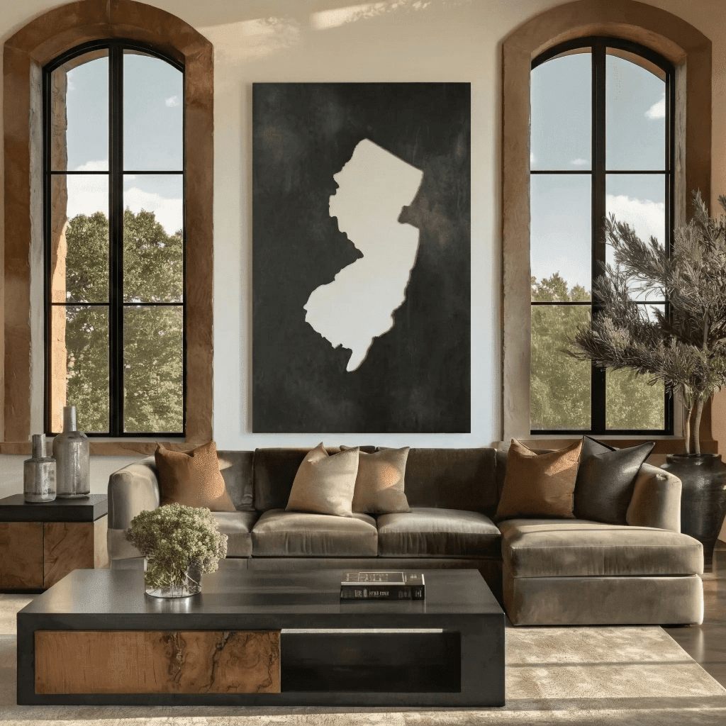 The New Jersey - Metal Wall Art - Benton Lane Home - Anthem Classic