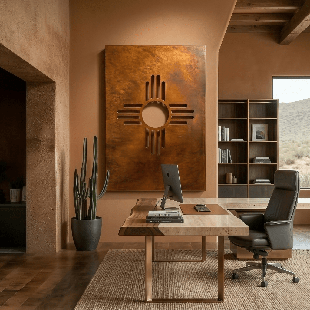 The New Mexico Zia Sun - Metal Wall Art - Anthem Classic