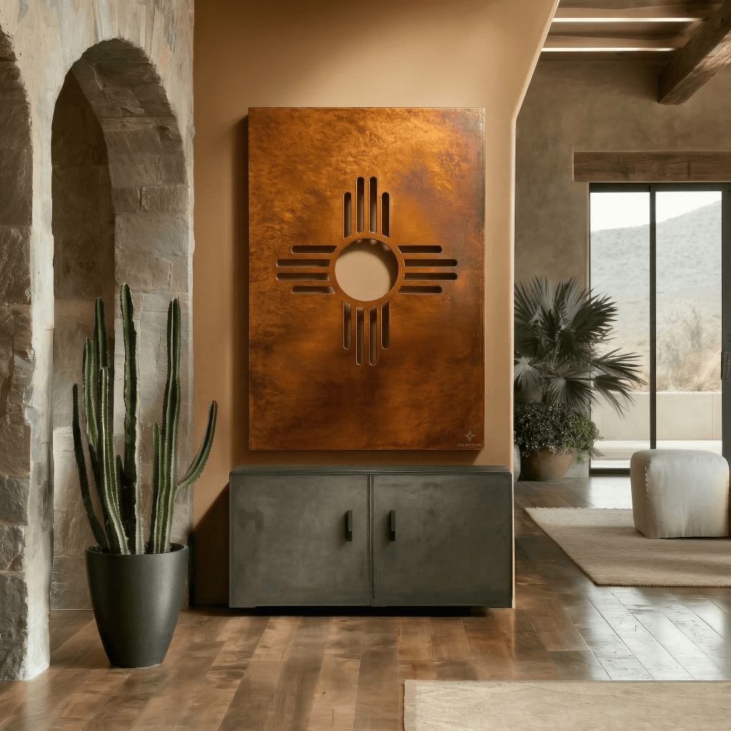 The New Mexico Zia Sun - Metal Wall Art - Anthem Classic