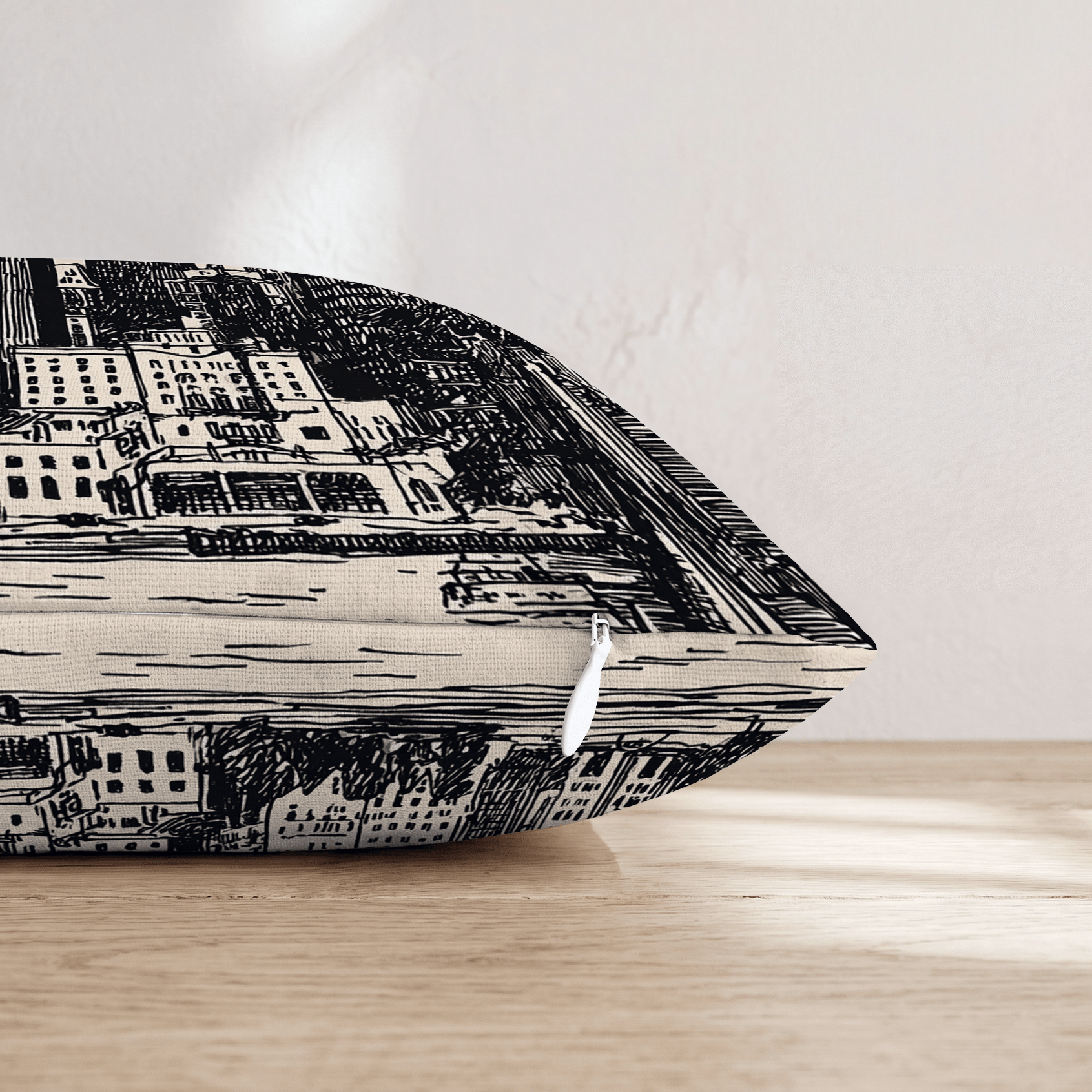 The New Yorker Throw Pillow - Hillcroft Home