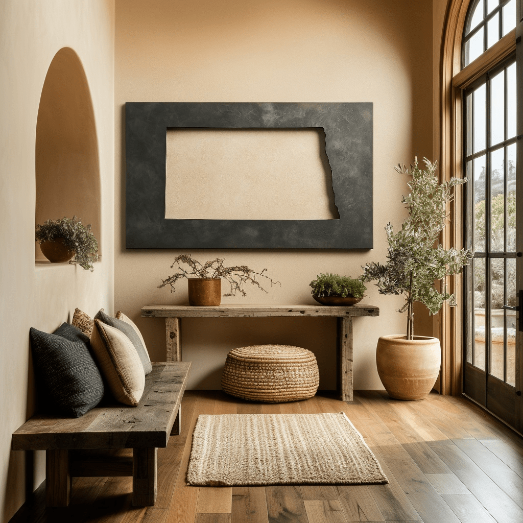 The North Dakota - Metal Wall Art - Benton Lane Home - Anthem Classic