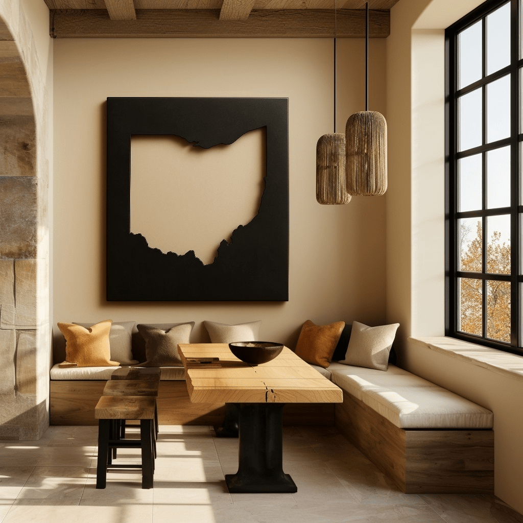 The Ohio - Metal Wall Art - Anthem Classic