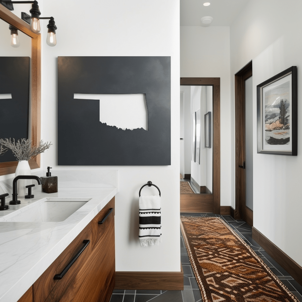 The Oklahoma - Metal Wall Art - Benton Lane Home - Anthem Classic