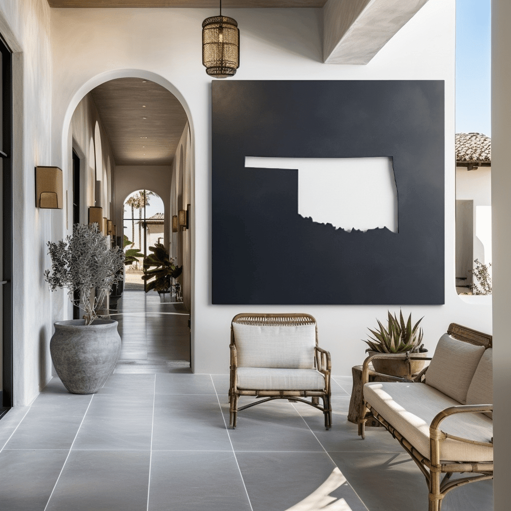 The Oklahoma - Metal Wall Art - Benton Lane Home - Anthem Classic